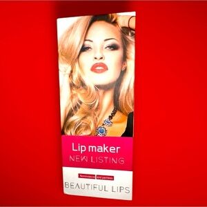LIP MAKER DEVICE ~PLUMPS LIPS 👄 INSTANTLY~ USB NEW IN BOX